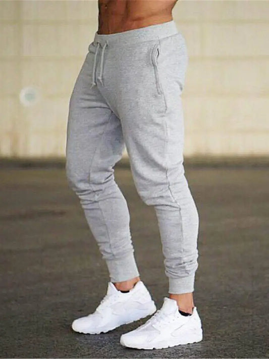Men | Jogger Pants | Adjustable Drawstring Waist | Tapered Fit | Elastic Cuffs | Casual Everyday Wear