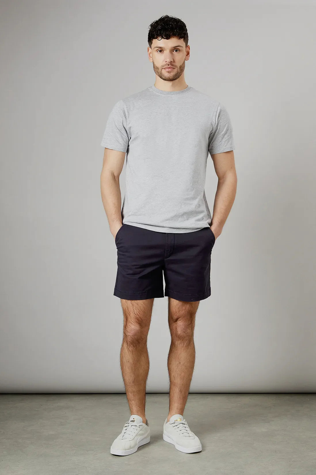 Men | Casual Shorts | Button Closure | Side Pockets | Summer Wear