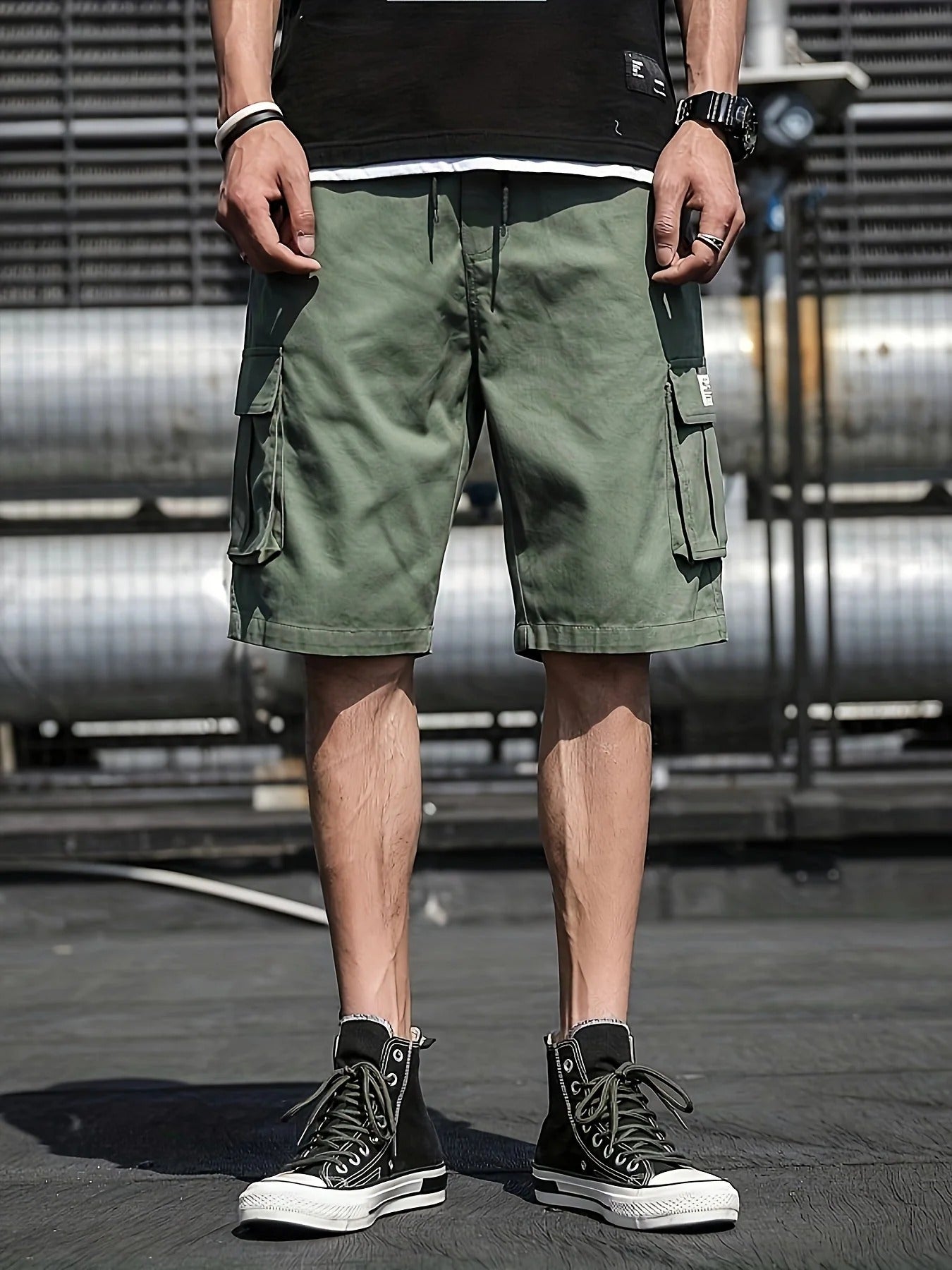 Men's Cargo Shorts with Multiple Pockets | Ideal for Summer