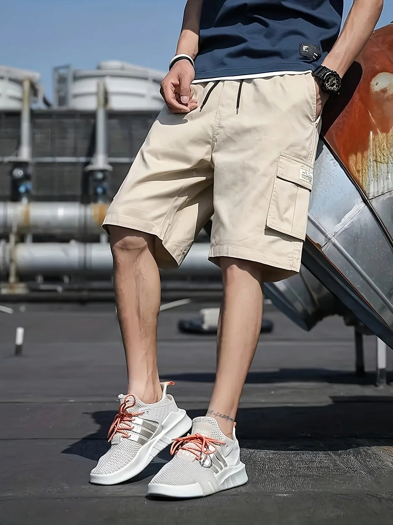 Men's Cargo Shorts with Multiple Pockets | Ideal for Summer