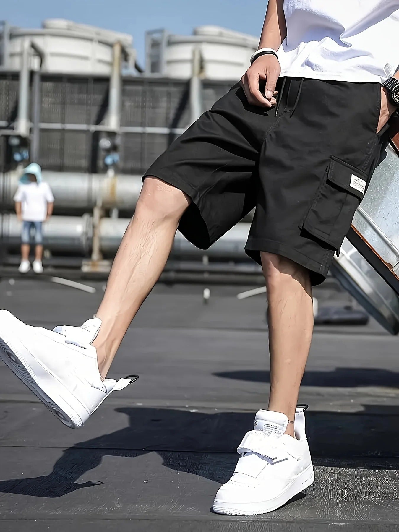 Men's Cargo Shorts with Multiple Pockets | Ideal for Summer