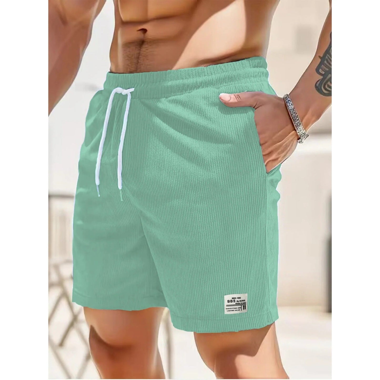 Men | Casual Shorts | Spacious Pockets | Standard Waist | Lightweight | Summer Wear