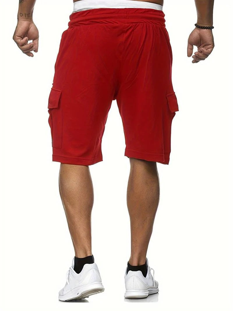 Men | Shorts with Flap Pockets | Straight Cut | Standard Waist | Casual Summer Wear