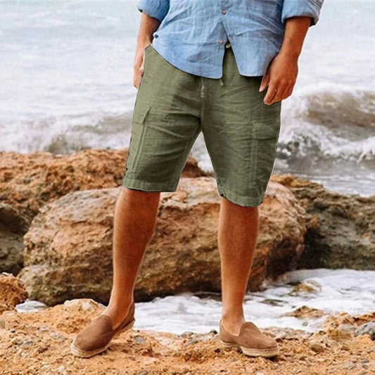 Men | Shorts | Loose Fit | Straight Cut | Standard Waist | Casual Summer