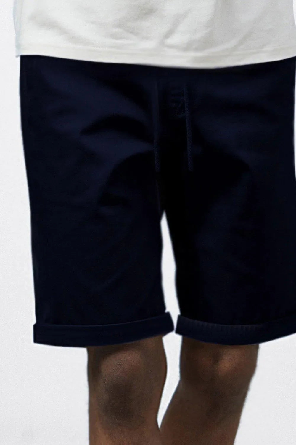 Men | Casual Shorts | Elastic Waist | Adjustable Drawstring | Back Pockets | Straight Cut