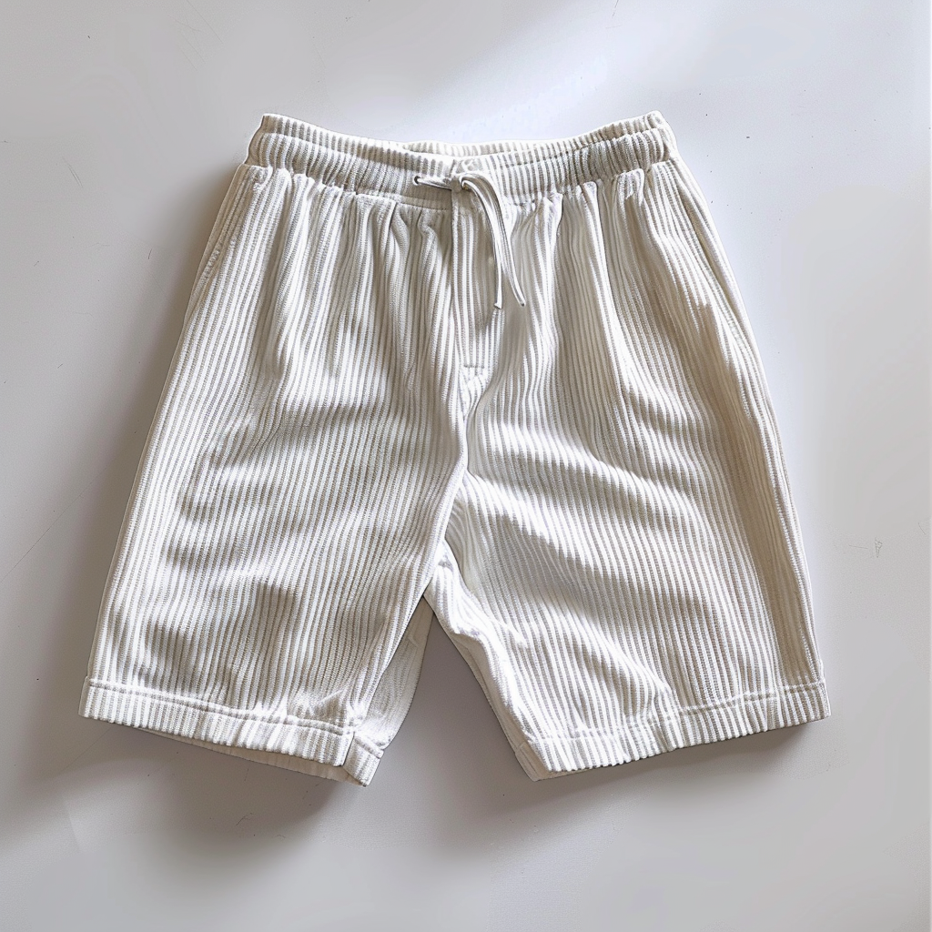 Men | Casual Shorts | Elastic Waist | Adjustable Drawstring | Relaxed Fit | Everyday Comfort