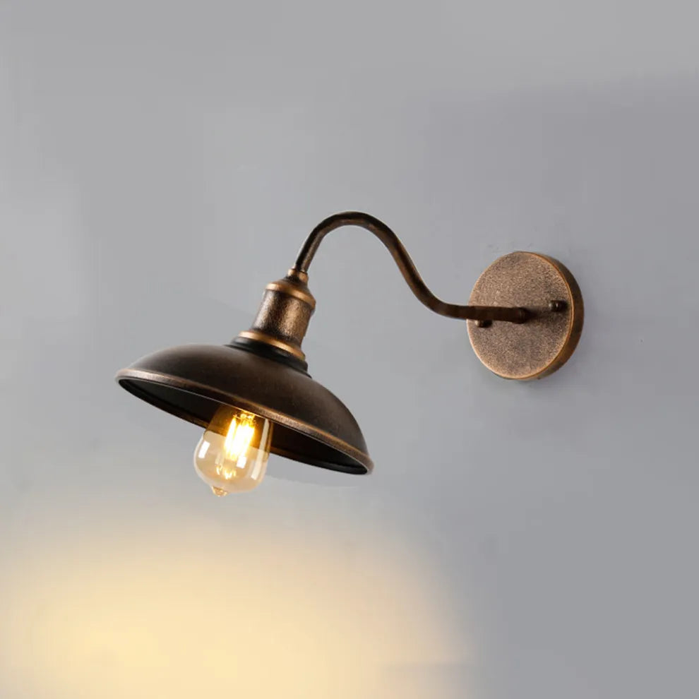 Isyrae Outdoor Wall Lamp Ø25/29 cm | Modern Minimalist Facade Light | E27 IP44 Exterior Lighting