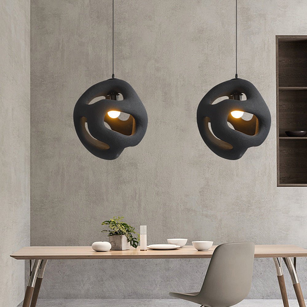Wabi Sabi Pendant Lamp | Minimalist Hanging Light | E27 Fixture | Soft Ambient Lighting for Modern Interiors