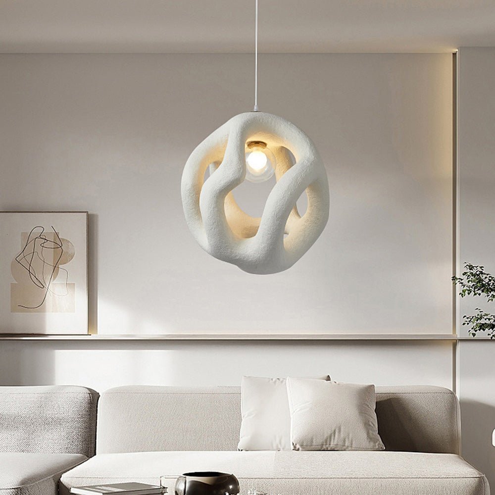 Wabi Sabi Pendant Lamp | Minimalist Hanging Light | E27 Fixture | Soft Ambient Lighting for Modern Interiors