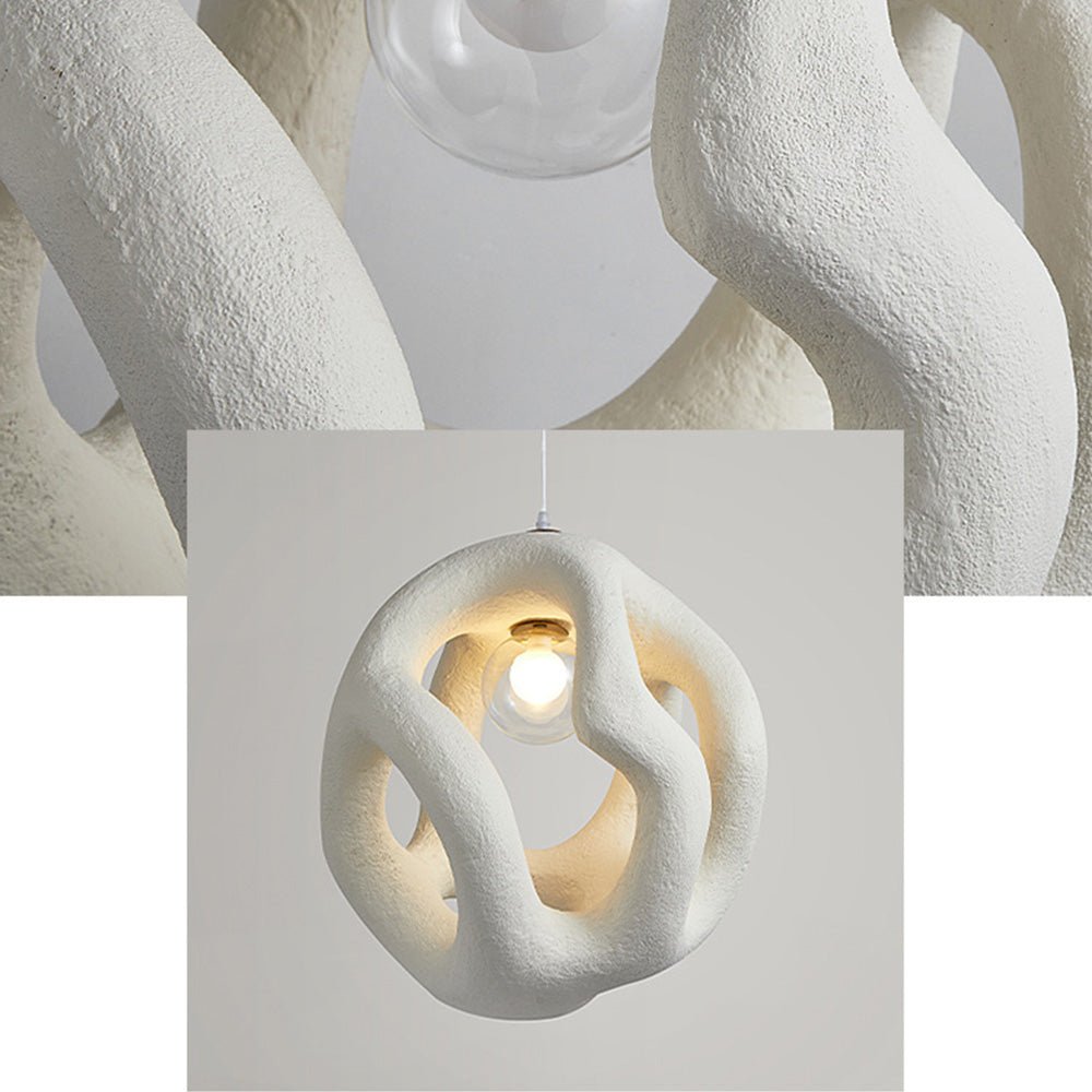 Wabi Sabi Pendant Lamp | Minimalist Hanging Light | E27 Fixture | Soft Ambient Lighting for Modern Interiors