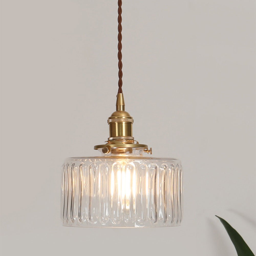 Vintage Crystal Hanging Lamp