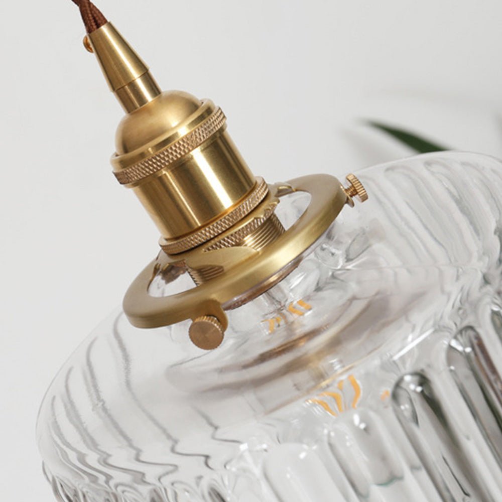 Vintage Crystal Hanging Lamp