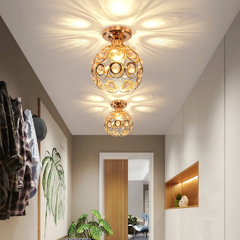 Beautiful Golden Luxury Ball Hall Ceiling Light