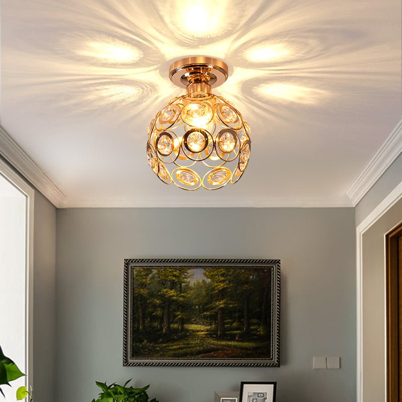 Beautiful Golden Luxury Ball Hall Ceiling Light