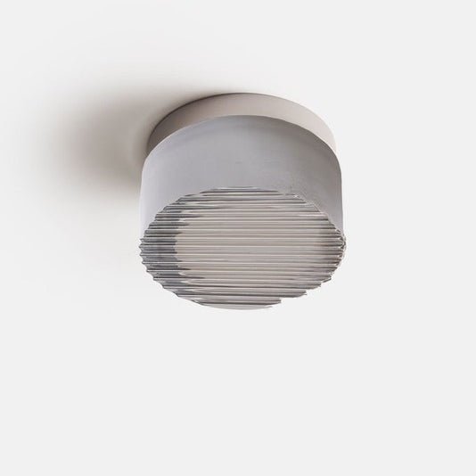 Modern Round LED Wall Lamp Indoor & Outdoor | Up Down Ambient Light | Acrylic Aluminum | Waterproof Compact Wall Sconce