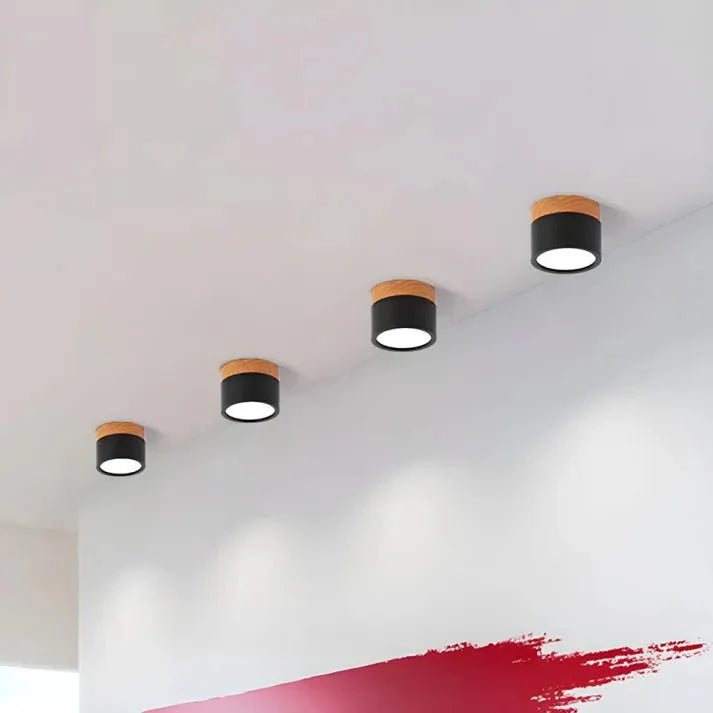 Nordic Cylinder LED Ceiling Lamps for Hallways