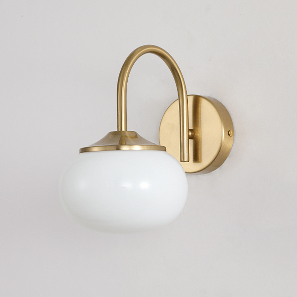 Marshmallow Wall Lamp Scandinavian Style | Soft Glow Wall Light | White Iron Fixture | E27 Indoor Lighting | Bedroom Living Room