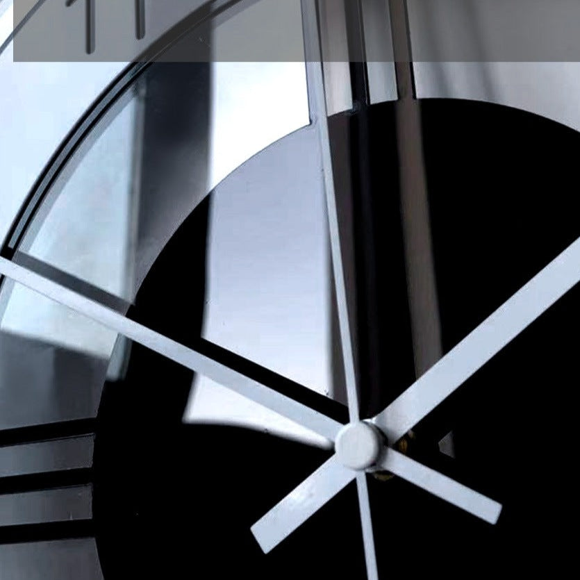 Minimalist Wall Clock 30 cm | Silent Quartz Movement | Elegant Acrylic Design for Living Room Bedroom Office