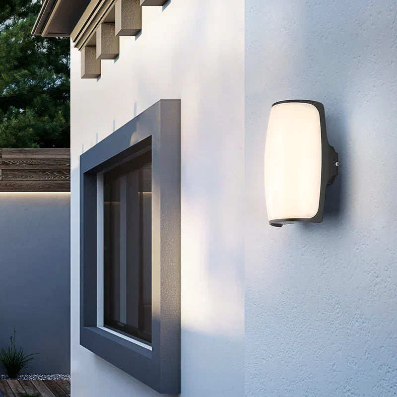 Astyra Outdoor LED Wall Lamp IP65 | Modern Black Waterproof Exterior Light | Energy Efficient Wall Lighting