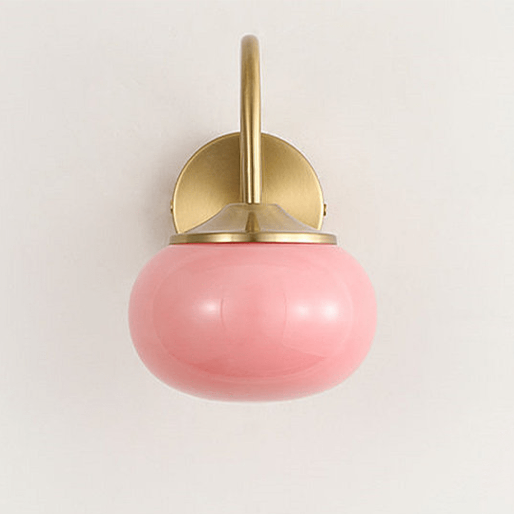 Marshmallow Wall Lamp Scandinavian Style | Soft Glow Wall Light | White Iron Fixture | E27 Indoor Lighting | Bedroom Living Room