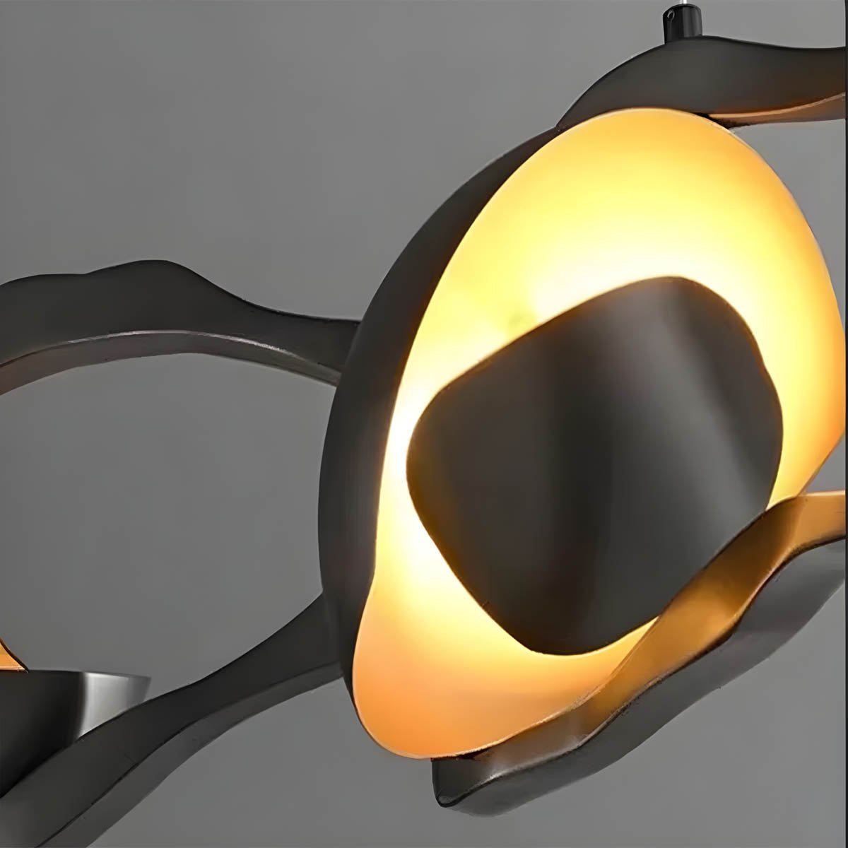 TORRA Modern Pendant Lamp LED Ceiling Light | Alloy Sculptural Design | Adjustable 150cm Cable | Dimmable Option
