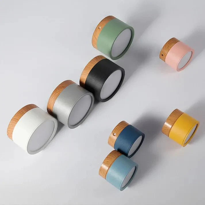 Nordic Cylinder LED Ceiling Lamps for Hallways
