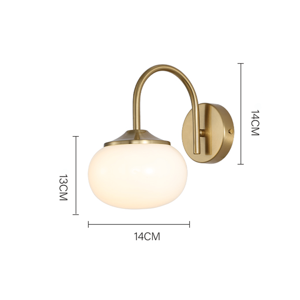 Marshmallow Wall Lamp Scandinavian Style | Soft Glow Wall Light | White Iron Fixture | E27 Indoor Lighting | Bedroom Living Room