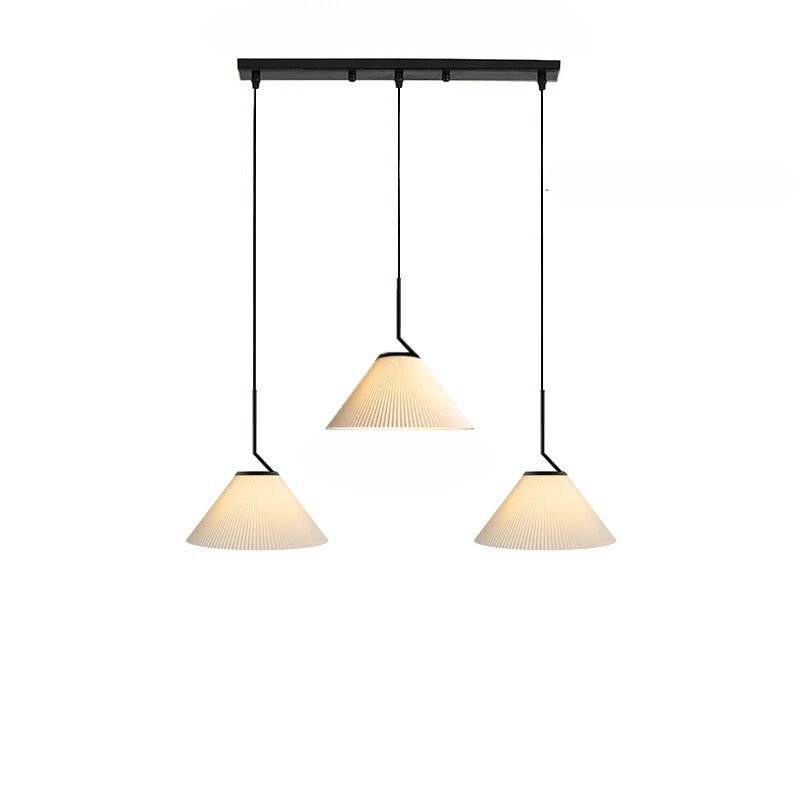 Nordic Pleated Cream Pendant Lamp