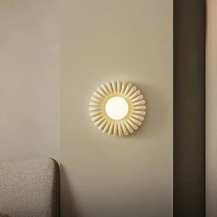 Modern Resin Bedroom Wall Lamp Creative Design | G9 Wall Light Fixture | Minimalist Decorative Lighting | Indoor Ambient Lamp | 24cm