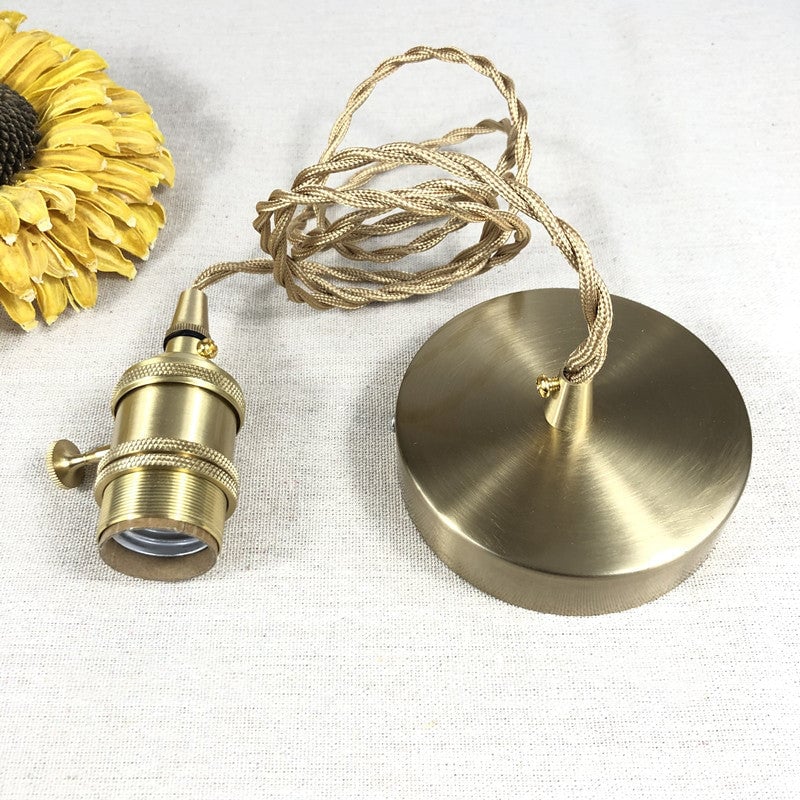 Irregular Glass Pendant Lamp | Brass & Glass Design | E27 Socket | Modern Decorative Hanging Light | Indoor Ceiling Lighting