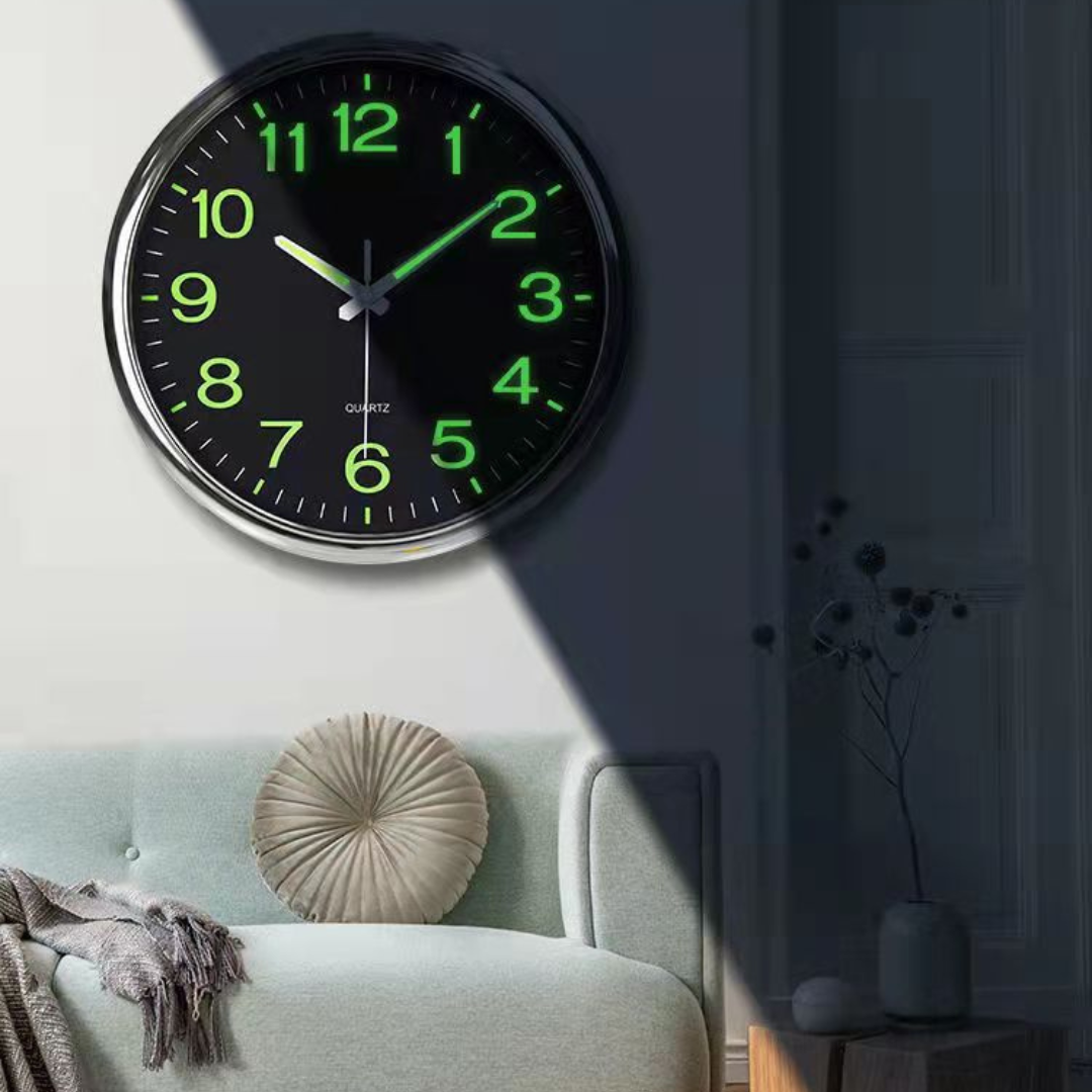 Treviq Lumo | Large LED Wall Clock with Illuminated Display