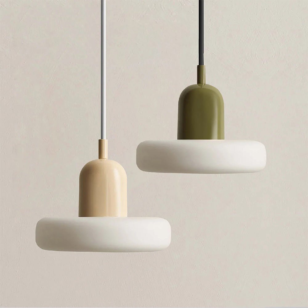 Morandi Pendant Lamp Scandinavian Minimalist Hanging Light | Metal Glass Design | Adjustable Height | G4 Fixture Indoor Lighting