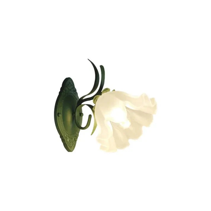 Lily of the Valley Flower Wall Lamp | Floral Design | E27 Socket | Iron Acrylic | Decorative Ambient Lighting for Bedroom and Living Room