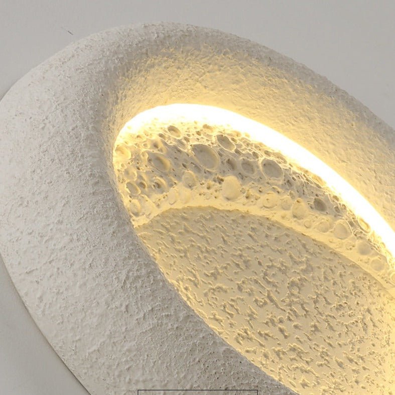 Moon Wall Lamp | Luxury Resin LED Light | 40cm Decor Indoor