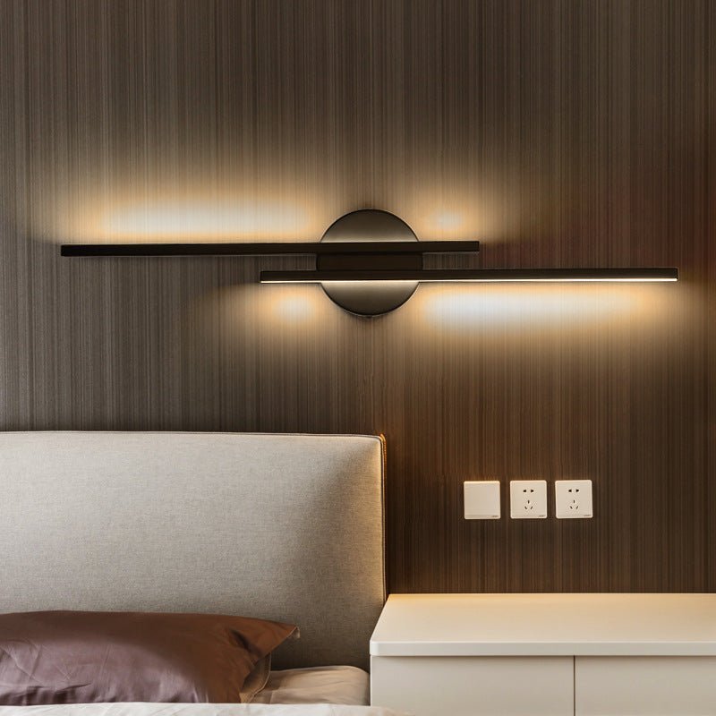 Modern Wall Lamp LED Sconce Minimalist Ambient Lighting | Aluminum & Acrylic | Warm & Cool Light Options | 14W Indoor Wall Light