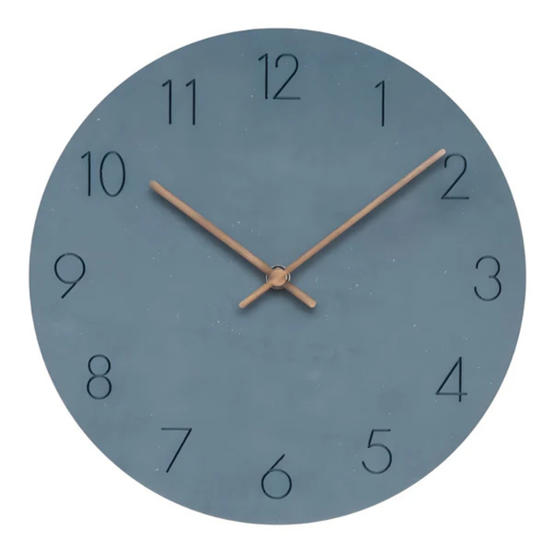 Marnua | Minimalist Wooden Wall Clock