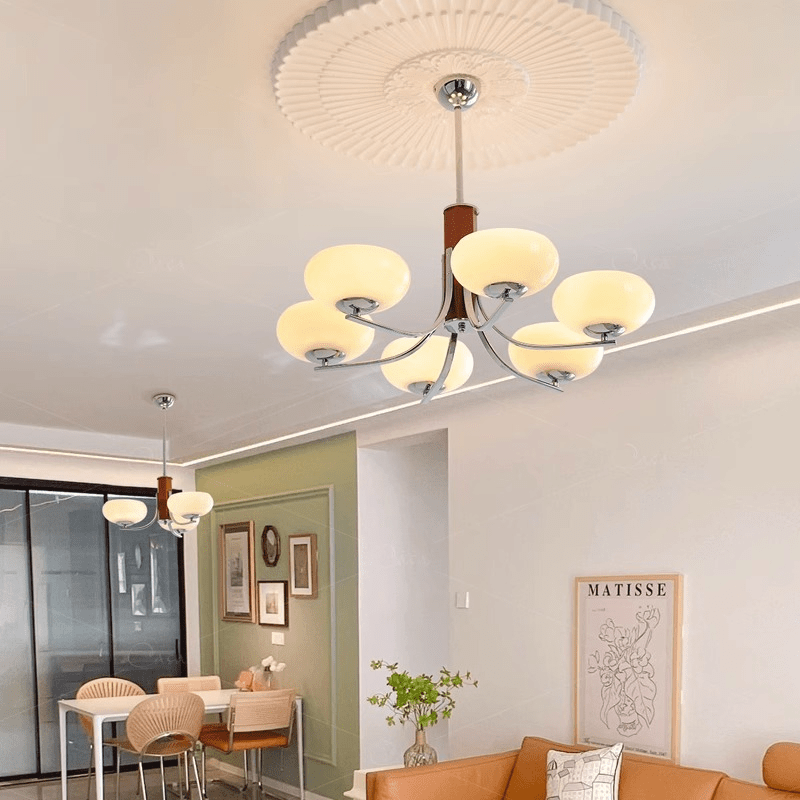 3/5 Main Bauhaus Chandelier