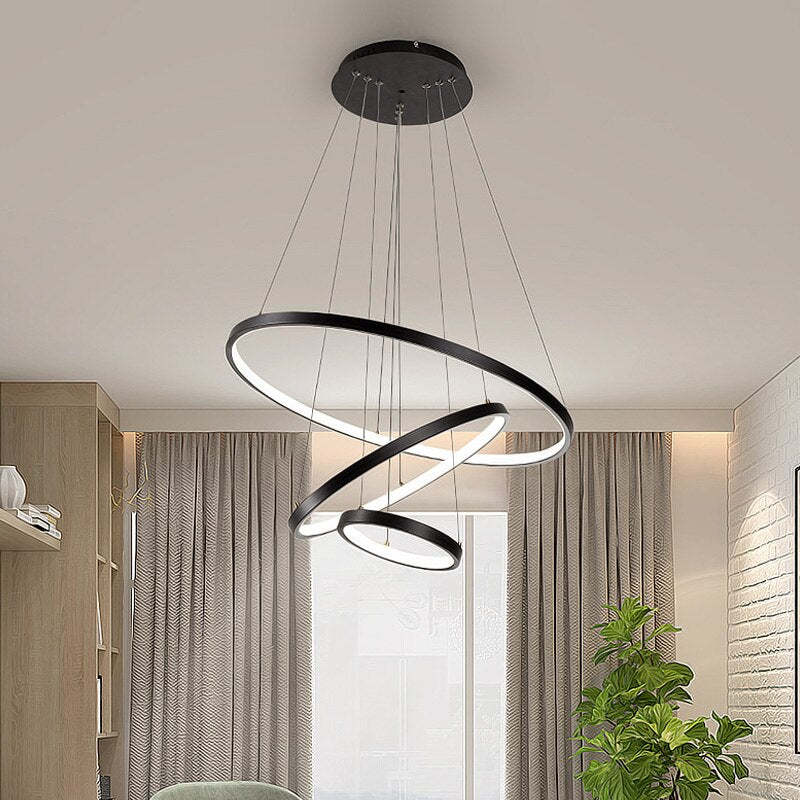 Yumanira | Modern chandelier with 3 Rings