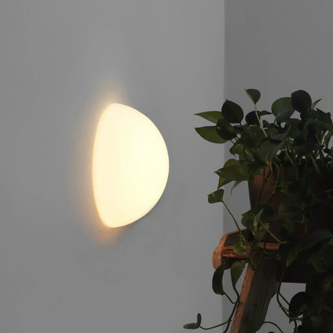 Halio Modern LED Wall Lamp Indoor & Outdoor | Waterproof IP65 Exterior & Interior Light | Warm White