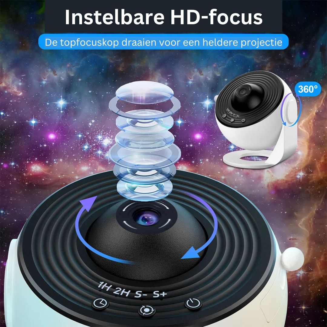 Aurava Sky | LED Starry Sky Projector with Galaxy and Nebula Effect