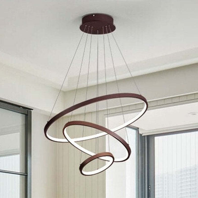 Yumanira | Modern chandelier with 3 Rings