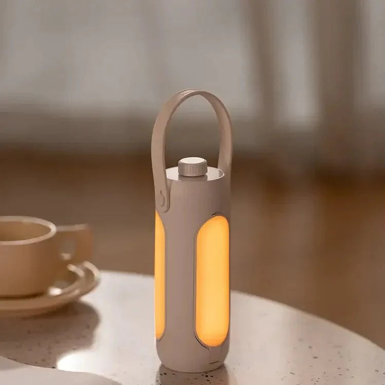 Portable Camping Lantern Foldable LED Light for Outdoor Use | 3 Color Stepless Dimming | 10000mAh Long Battery Life | Hanging Tent & Emergency Light