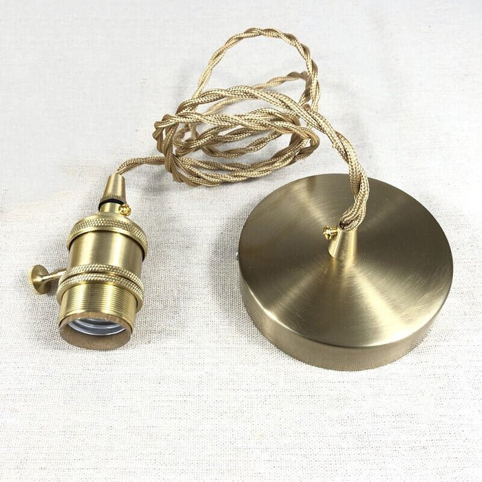 Vintage Crystal Hanging Lamp