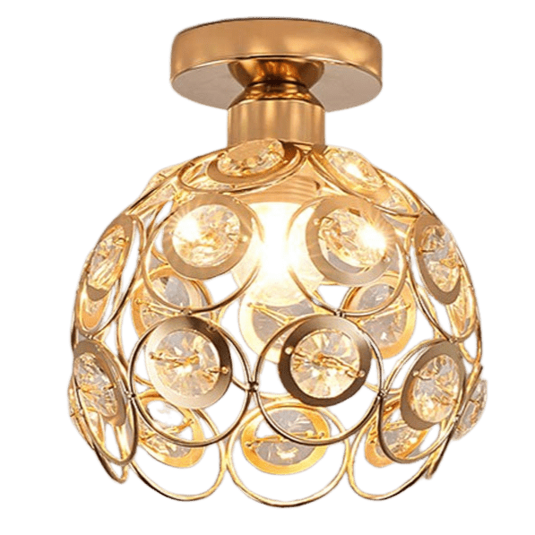 Beautiful Golden Luxury Ball Hall Ceiling Light