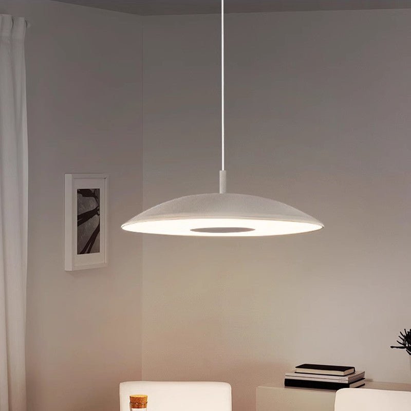 Nickel Iron LED Pendant Lamp | Modern Nordic Hanging Light | 42W LED Included | Indoor Ceiling Lighting | Living Room & Dining Area