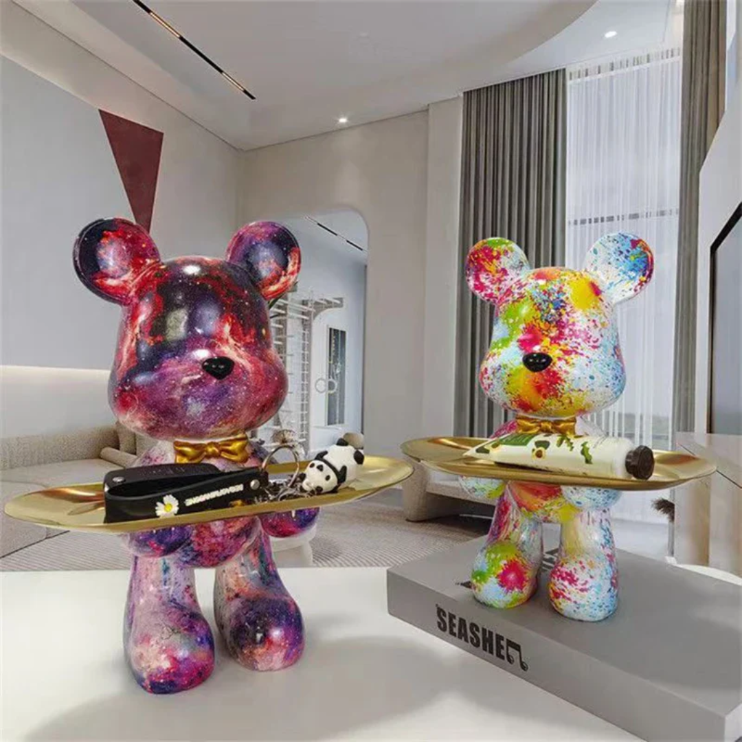 Shyro Kolor | Artistic Decorative Figure Bear in Graffiti Style