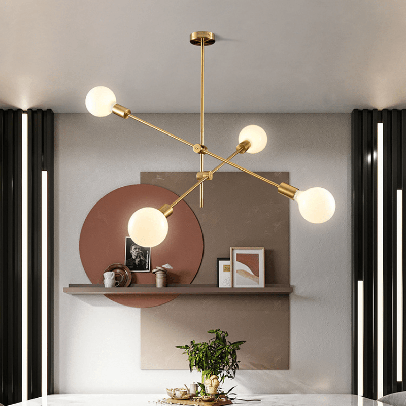 Lucca Sputnik Chandelier from the Mid-Century