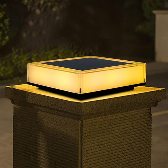 Flat Solar Outdoor Lamp Modern LED | Solar Powered | IP65 Waterproof | Compact Garden & Path Lighting