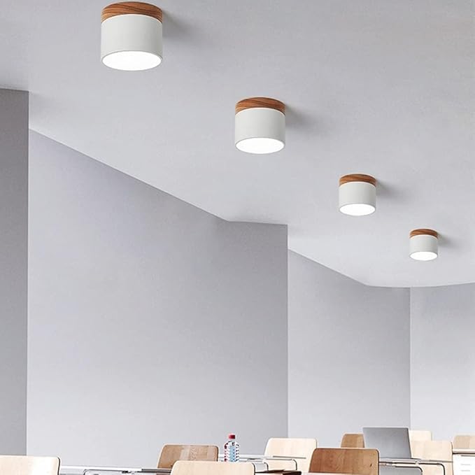Nordic Cylinder LED Ceiling Lamps for Hallways