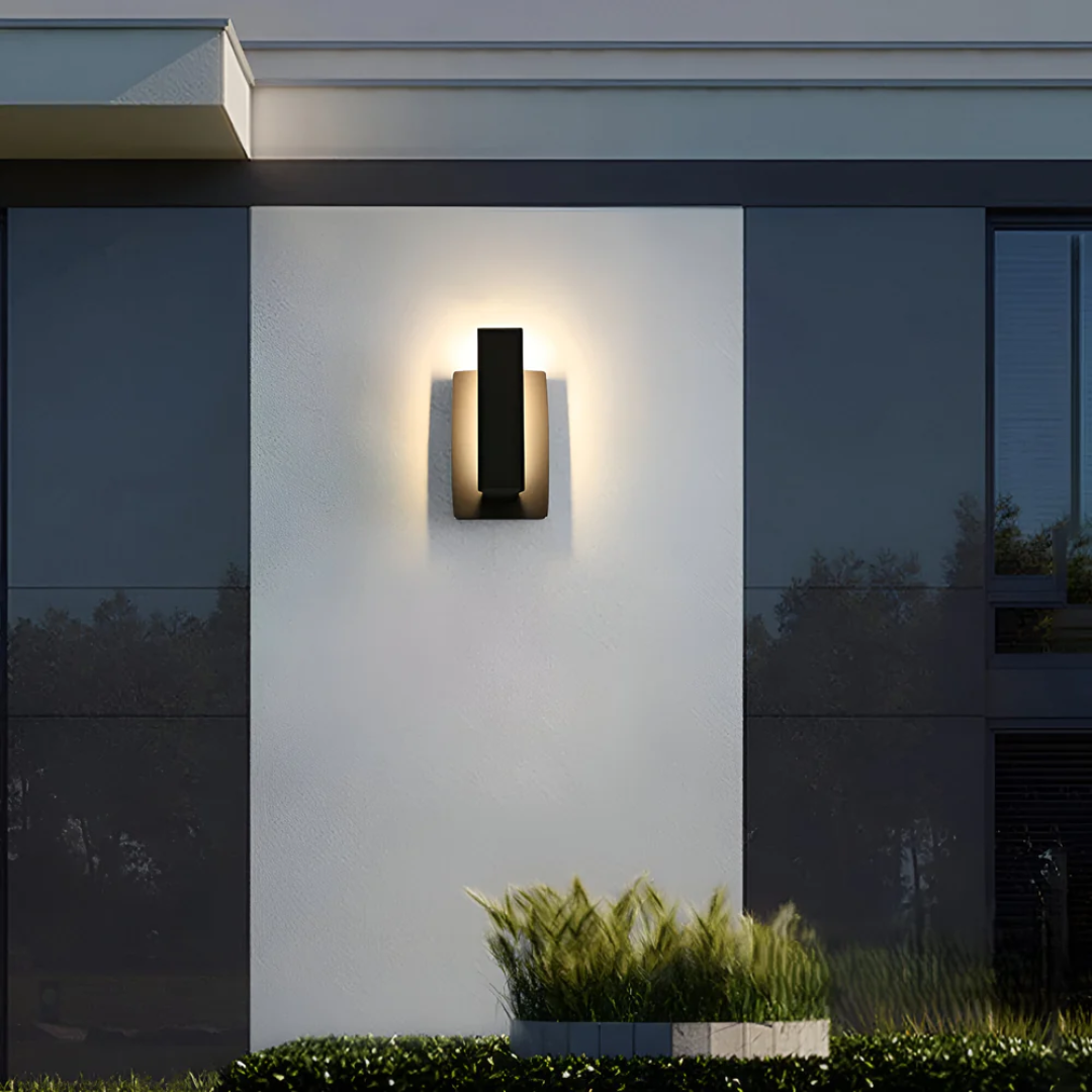 Minimalist LED Outdoor Wall Lamp for Garden & Terrace | Waterproof IP65 Aluminum Design | Warm White Outdoor Lighting | 12W/20W Wall Mounted Lamp